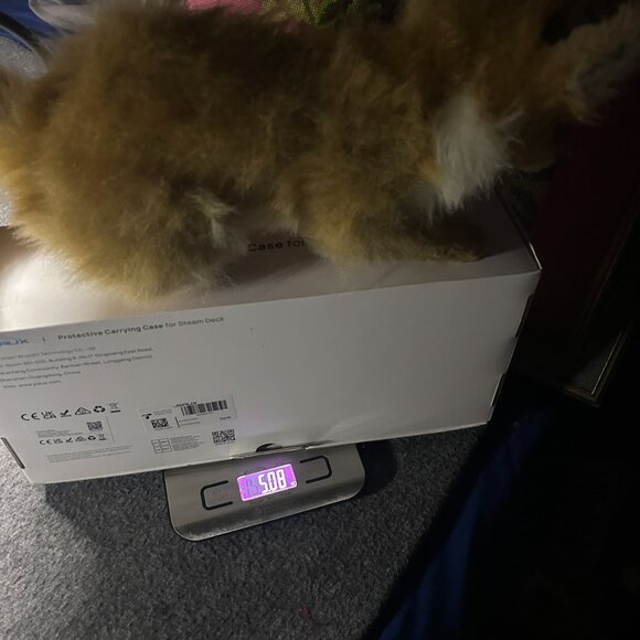 Hansa Sitting Fox Cub Plush Soft‎ Toy 17” 2015 Realistic - Picture 2 of 14